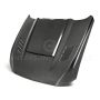 Anderson Composites 2018-2019 Ford Mustang Ram Air Double Sided Carbon Fiber Hood