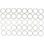 MAHLE 40843CP Engine Piston Ring Set