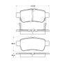 StopTech Street Touring 06-13 Honda Odyssey Rear Brake Pads