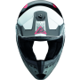 Answer 447710 AR3 Ronin Helmet Black/White/Crimson - Small