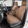 Covercraft SS2412PCTN 09-14 Ford F150 Polycotton SeatSaver Custom Front Row Seat Covers - Tan