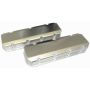 Moroso 68479 Chevrolet Big Block Valve Cover w/Billet Rail - No Logo - Exhaust & Intake Pockets - Aluminum