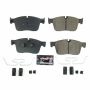 PowerStop Z23-1861 PowerStop - Z23 Daily Driver Carbon-Fiber Ceramic Brake Pads with Hardware Kit
