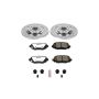 PowerStop K6542-36 Z36 Truck and SUV Carbon-Fiber Ceramic Brake Pad and Drilled & Slotted Rotor Kit