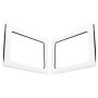 Design Engineering 50151 Rear Side Window Kit Jeep Wrangler JK 2011-2018 4 Door White
