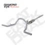 Diamond Eye Performance K3126A Diamond Eye KIT 3in CB DUAL GAS AL CHEVY/GM 4.3L 5.3L 1500