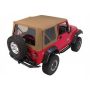 Rampage 68317 1997-2006 Jeep Wrangler(TJ) Complete Top - Spice Denim