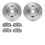 Dynamic Friction 6502-80079 Rotor Kit
