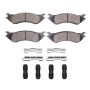 Dynamic Friction 1214-0702-12 Brake Pad Kt