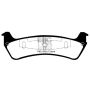 EBC Brakes DP61201 6000 Series Greenstuff Truck/SUV Brakes Disc Pads