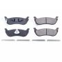 PowerStop 17-998 PowerStop - Z17 Low-Dust Ceramic Brake Pads with Hardware