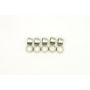 DeatschWerks Replacement PTFE Hose End Olive Insert 6AN (Pack of 10)