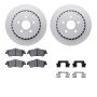 Dynamic Friction 4512-52033 Rotor Kit