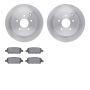 Dynamic Friction 6502-67462 Rotor Kit