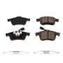 PowerStop 17-1721A PowerStop - Z17 Low-Dust Ceramic Brake Pads with Hardware