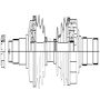 GSP 4103006 CV Axle Assembly