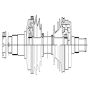 GSP 4103021 CV Axle Assembly