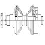 GSP 4103023 CV Axle Assembly