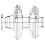 GSP 4103036 CV Axle Assembly