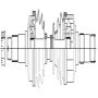 GSP 4103041 CV Axle Assembly