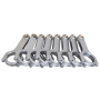 EAGLE EAGCRS5400C3D SBF 4340 Forged H-Beam Rods 5.400 w/2.100 Pin