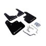 Rally Armor 2014+ Mazda3/Mazdaspeed3 UR Black Mud Flap w/ White Logo
