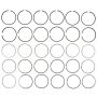 MAHLE 41104CP Engine Piston Ring Set