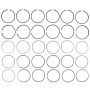MAHLE 41104CP.030 Engine Piston Ring Set