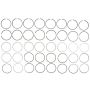 MAHLE 41137CP.020 Engine Piston Ring Set