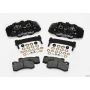 Wilwood 140-12629 AERO6 Front Caliper & Bracket Kit - Black 97-13 C5/C6 Corvette w/ OEM HD/Z51 Rotors