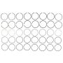 MAHLE 41226 Engine Piston Ring Set