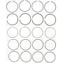 MAHLE 41240CP Engine Piston Ring Set