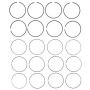 MAHLE 41286CP Engine Piston Ring Set