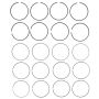 MAHLE 41286CP.030 Engine Piston Ring Set