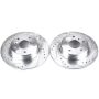 PowerStop EBR485XPR PowerStop Evolution Performance Drilled, Slotted & Plated Brake Rotor Pair