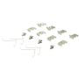 Stoptech 309.03890 Sport Brake Pads w/Shims and Hardware - Rear