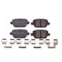 PowerStop 17-1314 PowerStop - Z17 Low-Dust Ceramic Brake Pads with Hardware