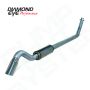 Diamond Eye Performance K4212S-TD Diamond Eye 4in SS TURBO BACK SGL DUMP OUT 98.5-02 DODGE INCLUDING TIP