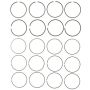 MAHLE 41457CP Engine Piston Ring Set