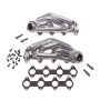 BBK Performance Parts 16120 2005-2010 MUSTANG GT 1-5/8 SHORTY TUNED LENGTH HEADERS (POLISHED SILVER CERAMIC)