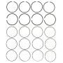 MAHLE 41481 Engine Piston Ring Set