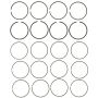 MAHLE 41486 Engine Piston Ring Set
