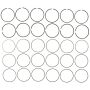 MAHLE 41496CP.040 Engine Piston Ring Set