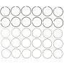 MAHLE 41514CP.040 Engine Piston Ring Set