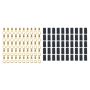 QUICKCAR RACING PRODUCTS QRP57-474-50 Ring Terminal 3/8in 8-10 Ga w/Heat Shrink 50pk