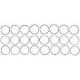 MAHLE 41549.040 Engine Piston Ring Set