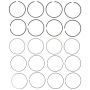 MAHLE 41554CP Engine Piston Ring Set