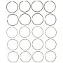 MAHLE 41555CP.030 Engine Piston Ring Set