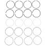 MAHLE 41557 Engine Piston Ring Set