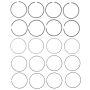 MAHLE 41558CP Engine Piston Ring Set